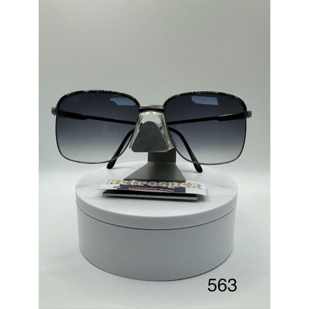 Vintage Oversize Sunglasses | NOS | Mens Style | Grey Fade Lens | Oleg Cassini |